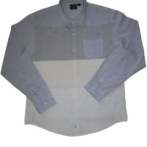 Burnside Mens Longsleeve Button up shirt Size XL